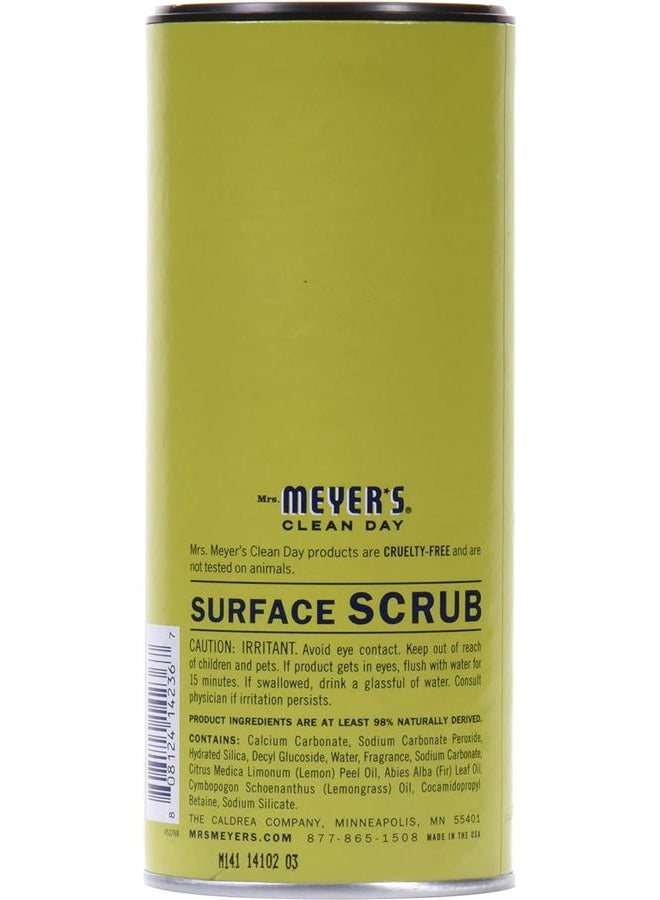 Mrs. Meyer's Multi-Surface Scrub, Non-Scratch Powder Cleaner, Removes Grime on Kitchen and Bathroom Surfaces, Lemon Verbena, 11 oz - Image 2